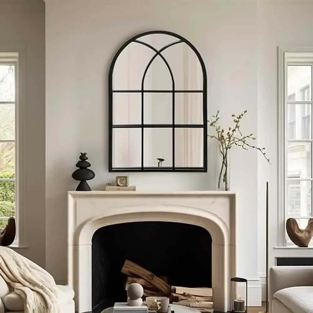 Arched Window Wall Mirror