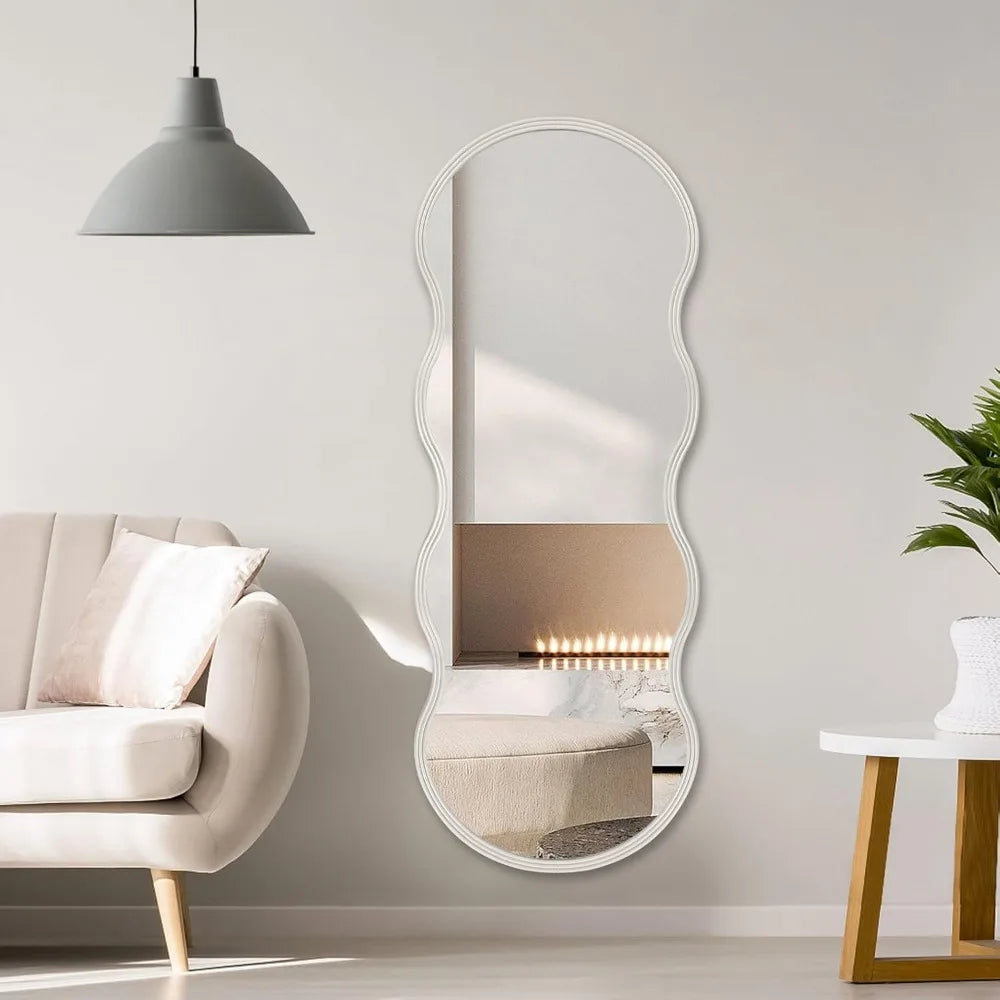 White Full-Length Mirror