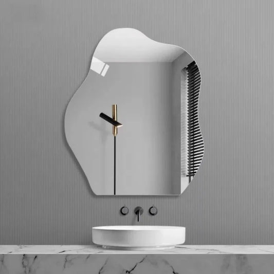 Modern Irregular Bathroom Mirror