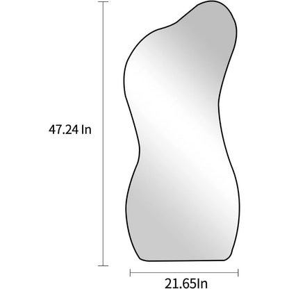 Decorative Large Irregular Shaped Mirror