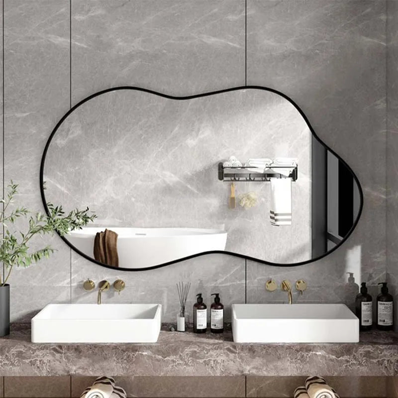Irregular Shape Bathroom Wall Mirror