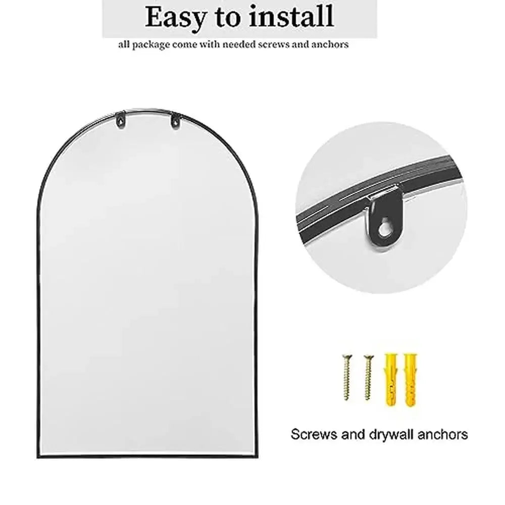 Arched Window Wall Mirror