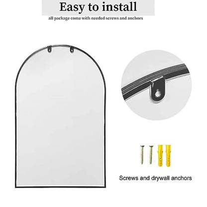 Arched Window Wall Mirror