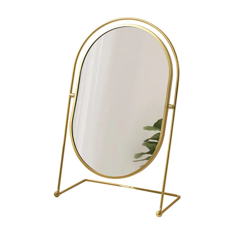 360° Rotate Oval Vanity Mirror