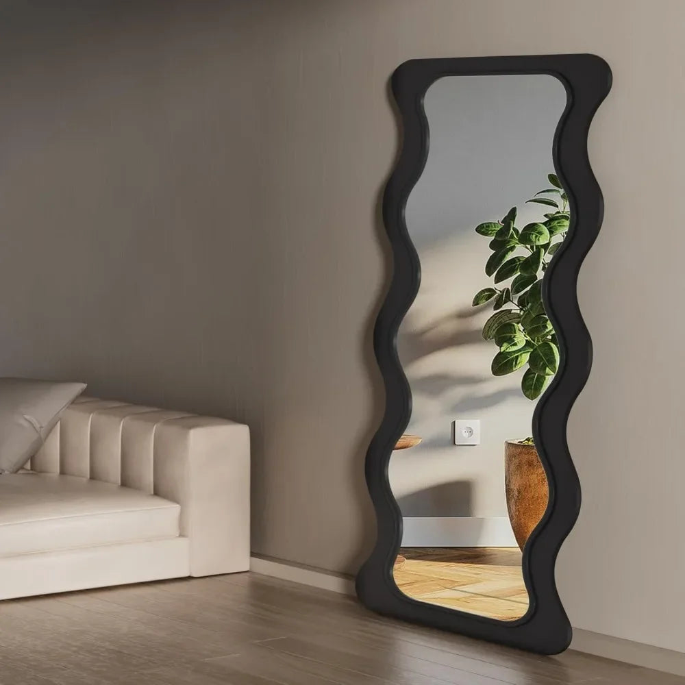 Full Length Wavy Mirror