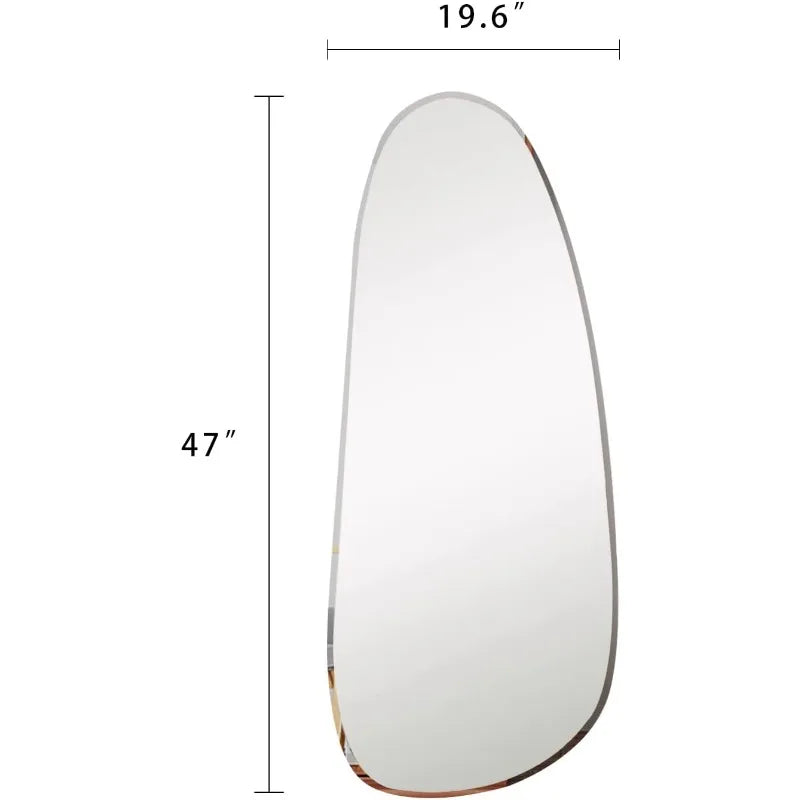 Abstract Irregular Wall Mirror