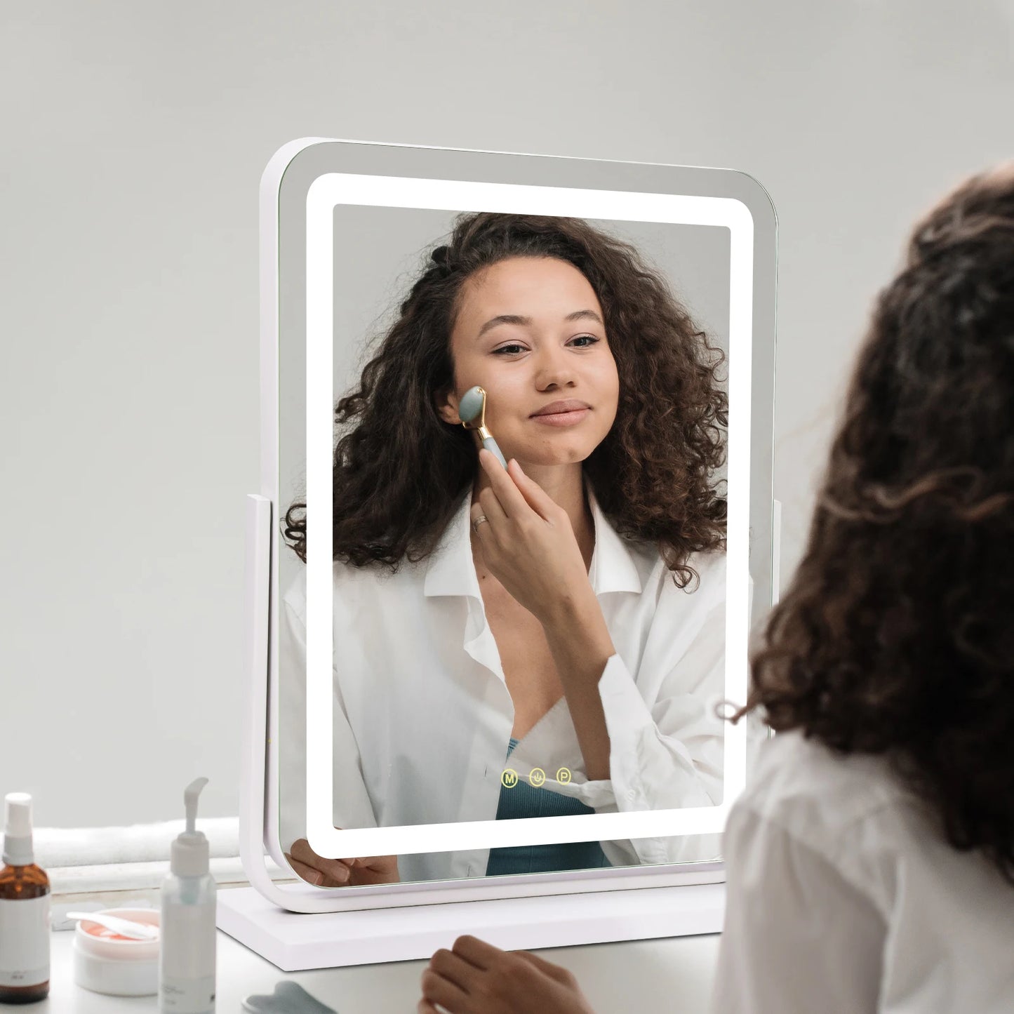 LED Vanity Mirror with Touch Controls