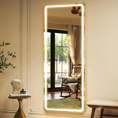 Illuminated LED Full-Length Mirror
