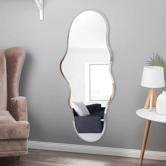 Full-Length Irregular Wall Mirror