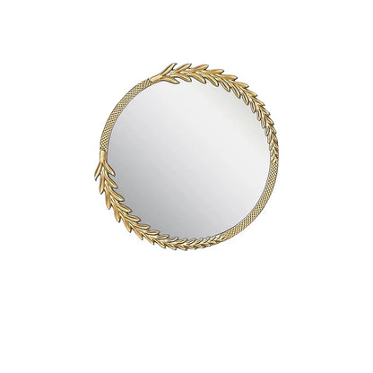 Aesthetic Leaf Decorative Mirror