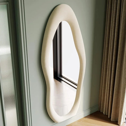 Full-Length Wavy Mirror
