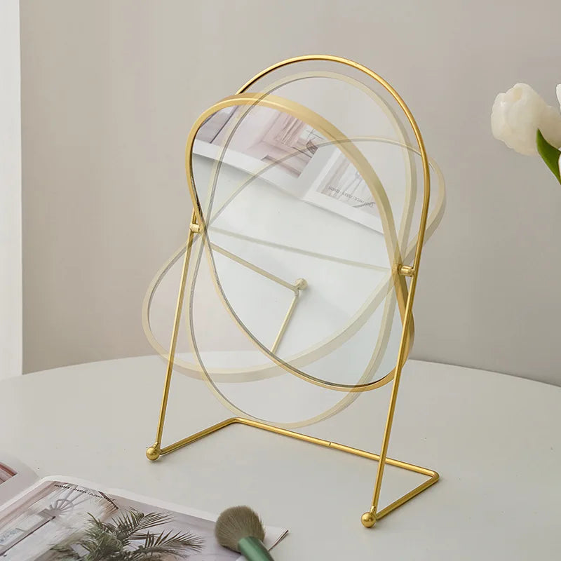 360° Rotate Oval Vanity Mirror