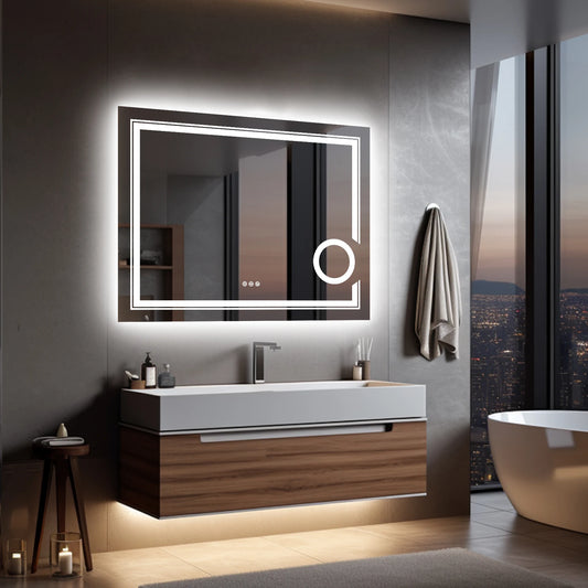 Illuminated Bathroom Vanity LED Mirror