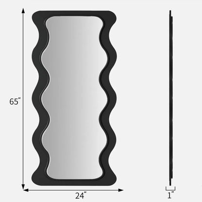 Full Length Wavy Mirror
