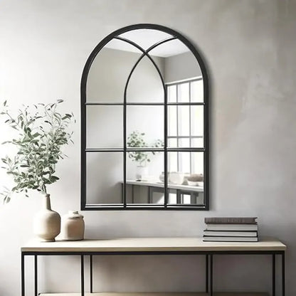 Arched Window Wall Mirror