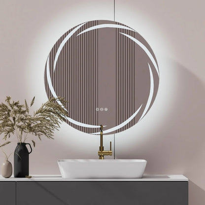 Circle Bathroom LED Mirror