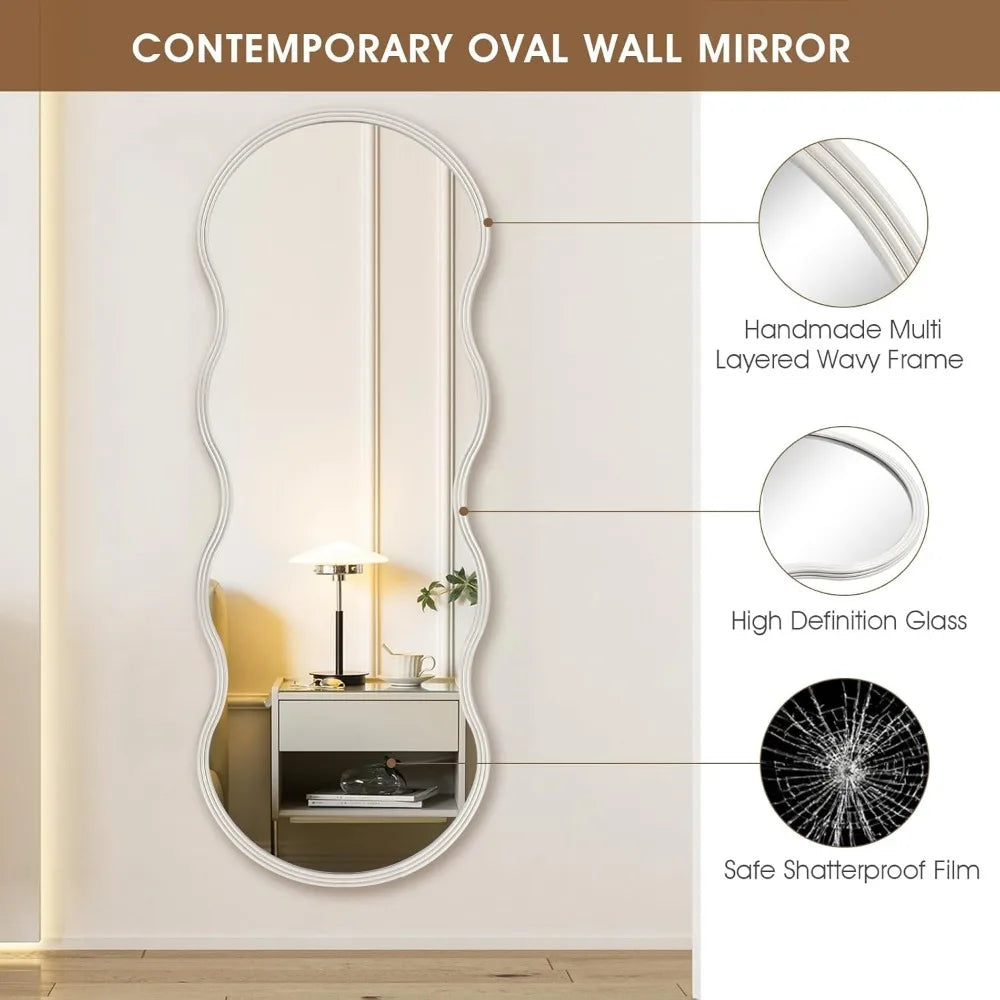 White Full-Length Mirror