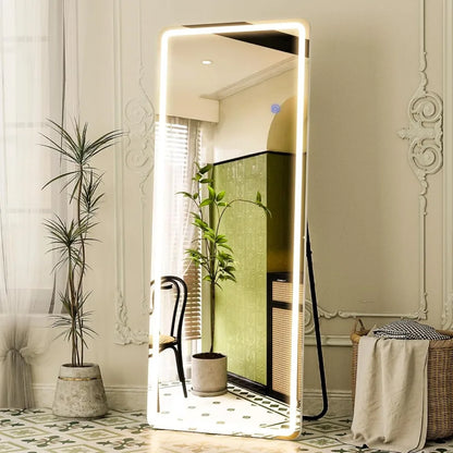 Illuminated LED Full-Length Mirror