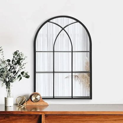 Arched Window Wall Mirror