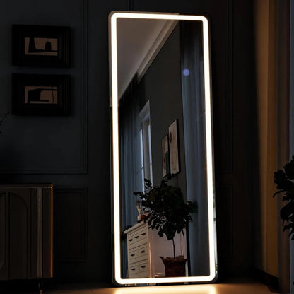 Illuminated LED Full-Length Mirror