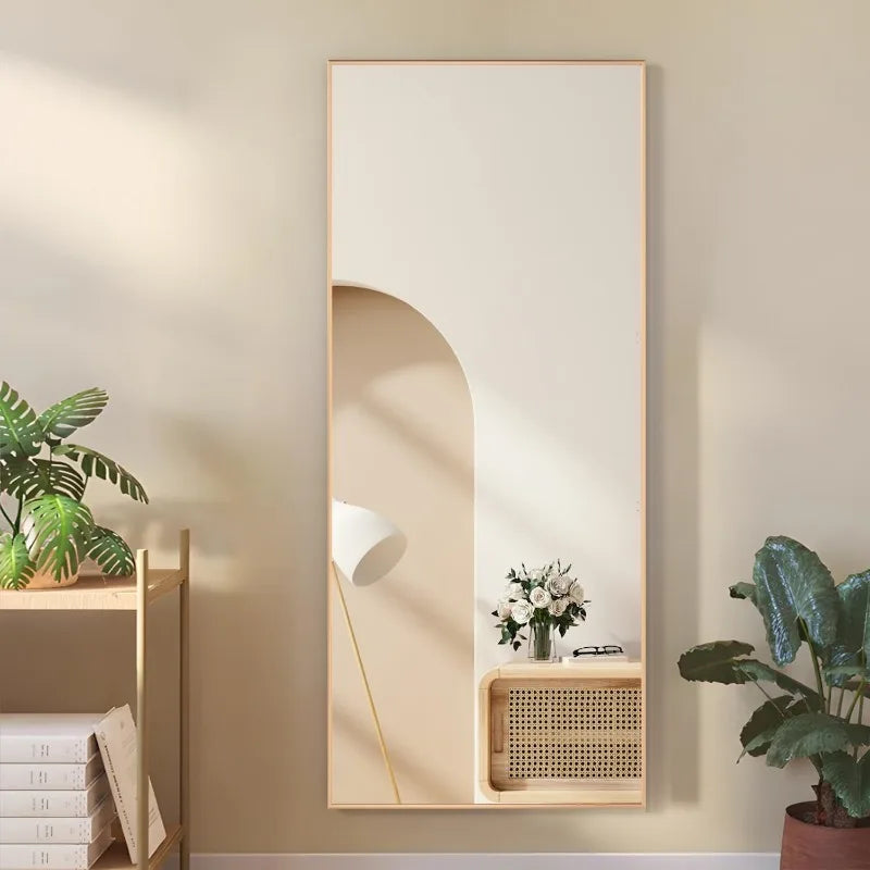 Frameless Minimalist Floor Mirror