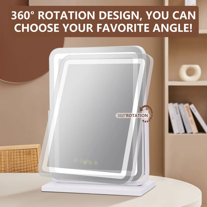 LED Vanity Mirror with Touch Controls