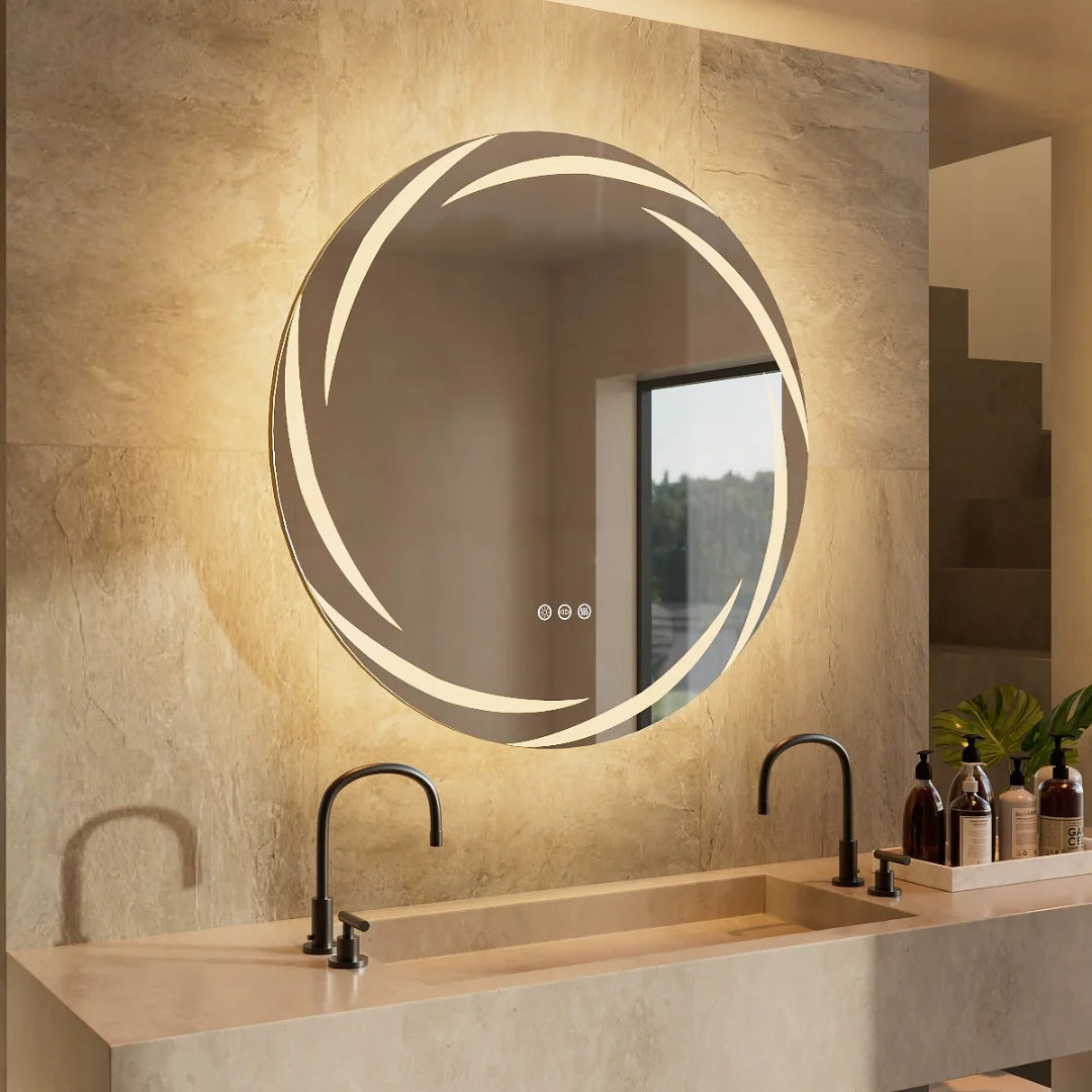 Circle Bathroom LED Mirror