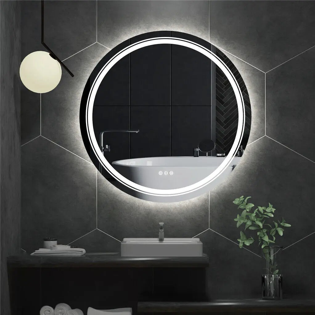 Round Smart LED Bathroom Mirror