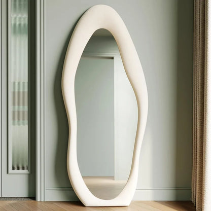 Full-Length Wavy Mirror